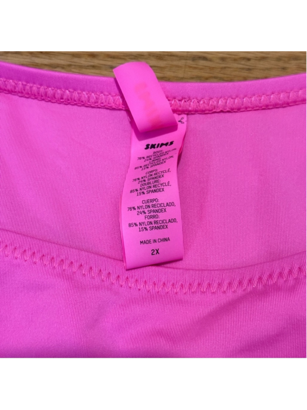 Skims Monokini (Pink) 2X - Picture 2 of 2